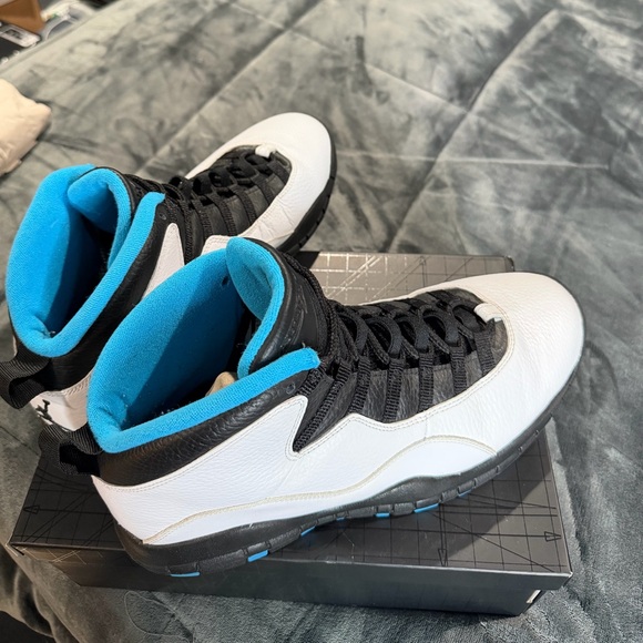 Jordan 10 Powder Blue Size 12 Worn Once - Picture 4 of 8